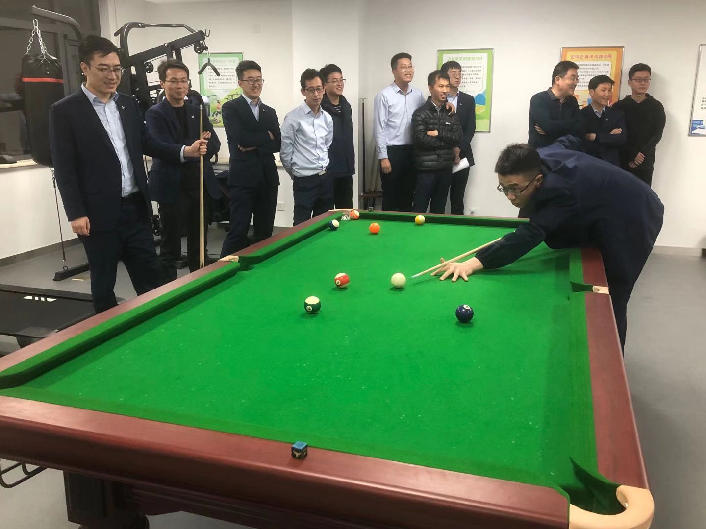 泓源公司舉辦“慶元旦、迎新春”職工乒乓球臺球比賽(圖3)