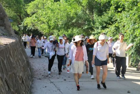 助力文旅市場(chǎng) 展示產(chǎn)投風(fēng)采——市產(chǎn)投集團組織開(kāi)展員工登山比賽活動(dòng)(圖1) 助力文旅市場(chǎng) 展示產(chǎn)投風(fēng)采——市產(chǎn)投集團組織開(kāi)展員工登山比賽活動(dòng)(圖1)