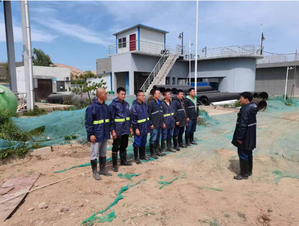 市產(chǎn)投集團城東污水處理公司開(kāi)展防汛應急演練活動(dòng)(圖1)